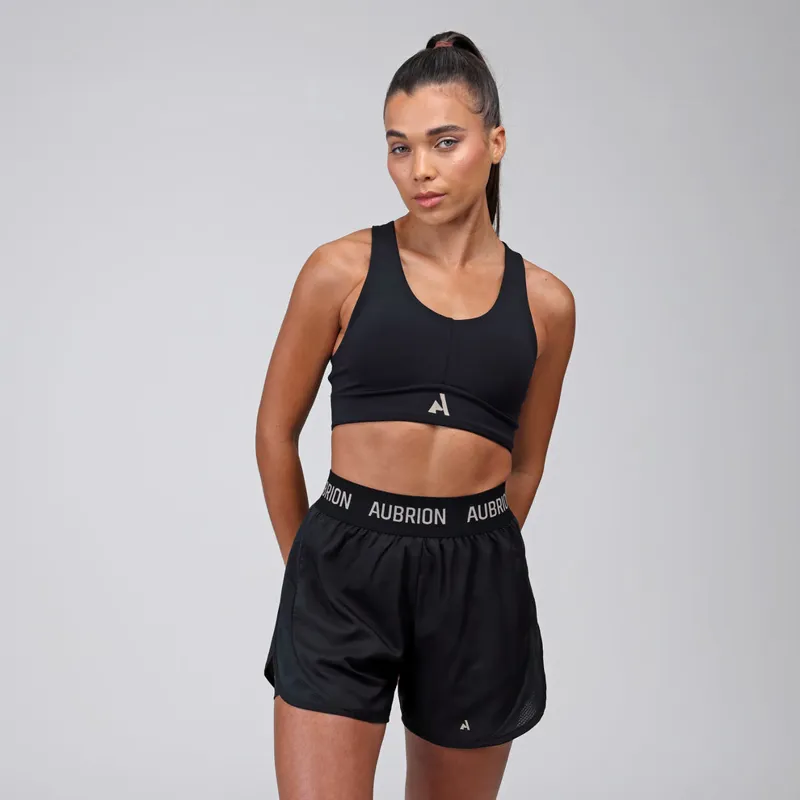 Aubrion React Shorts in Shadow